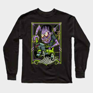 Frankenstein hot rod Long Sleeve T-Shirt